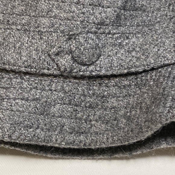 Vintage Burberry Wool Fedora Hat Grey - Picture 4 of 11